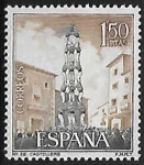 Sellos de Europa - Espaa -  Castellers