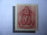 Sellos de Europa - Hungr�a -  Postage Due - Franqueo