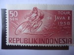 Sellos del Mundo : Asia : Indonesia : Tour of Java I - 1958