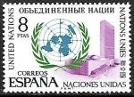 Sellos de Europa - Espaa -  XXV aniversário de la fundación de las Naciones Unidas