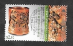 Stamps Hong Kong -  Colección del Museo de Hong Kong, Talla de bambú