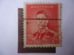 Sellos de Oceania - Australia -  King George VI (1895-1952)