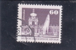 Stamps Germany -  Panorámica de Dresden 