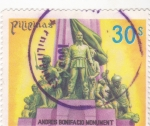 Sellos de Asia - Filipinas -  MONUMENTO A ANDRES BONIFACIO 