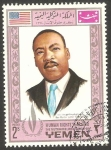 Sellos de Asia - Yemen -  261 - Martin Luther King