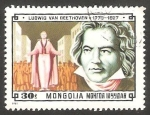 Stamps : Asia : Mongolia :  1152 - Ludwig van Beethoven