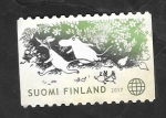 Stamps Europe - Finland -  2487 - Moomins