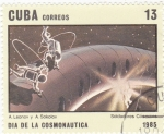 Stamps Cuba -  AERONAUTICA- SOLDADORES COSMICOS 