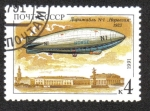 Sellos de Europa - Rusia -  Aviación, Dirigible 