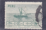 Stamps Peru -  BARCO PESQUERO 