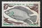 Sellos de Africa - Chad -  Peces