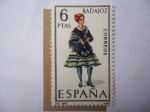 Sellos de Europa - Espaa -  Ed: 1772 - Provincia de Badajoz - Trajes regionales - (N°6)