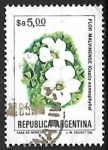 Sellos de America - Argentina -  Flor Malvinense