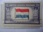 Stamps United States -  Bandera de Yugoslavia - Países invadidos - Segunda Guerra Mundial.