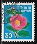 Stamps Japan -  Camelia