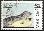 Sellos de Europa - Polonia -  Gray Seal