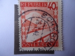 Stamps Austria -  Ciudad de Mariazell (Estiria-Austria)