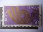 Stamps Italy -  Europa- C.E.P.T.