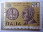 Stamps Italy -  Europa - C.E.P.T. - Antonio lo Surdo (1880-19499)-Geofísico