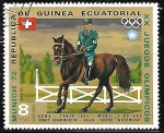 Stamps Equatorial Guinea -  Henri Chammartin (1918-2011)