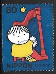 Stamps Japan -  Comics