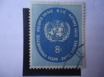 Stamps ONU -  UN - Símbolo.