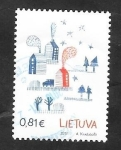 Stamps Lithuania -  Paisaje