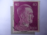 Stamps Germany -  Adolf Hitler (1889-1945)-Canciller- Alemania Reino - Deutsches Reich