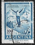 Sellos de America - Argentina -  Bariloche deportes de invierno