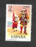 Sellos de Europa - Espa�a -  Edf 2168 - Uniformes Militares (II Grupo)