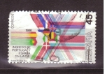 Stamps Spain -  Ingreso de Portugal y España en la C.E.