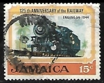 Stamps Jamaica -  125 años del ferrocarril