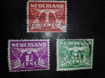 Sellos de Europa - Holanda -  NUMEROS