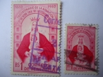 Stamps Venezuela -  Tricentenario de la Aparición de Nuestra Señora de la Coromoto (1652-1952) 