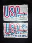 Sellos de America - Estados Unidos -  Air Mail