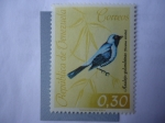 Stamps Venezuela -  Azulejo - Golondrina(Tersina Viridis)