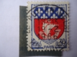 Stamps France -  Paris - Escudo de Armas.