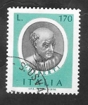 Stamps Italy -  1281 - Lorenzo Ghiberti, escultor, arquitecto, escritor de arte, orfebre