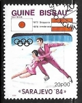 Sellos del Mundo : Africa : Guinea_Bissau : Juegos Olimpicos de Invierno - Sarajevo 84