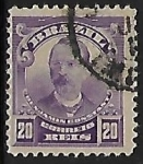 Stamps Brazil -  Benjamin Constant (1833-1891)