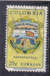 Sellos de America - Colombia -  ESCUDO- BARRANQUILLA 