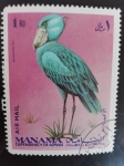 Sellos de Asia - Emiratos rabes Unidos -  Manama Fauna