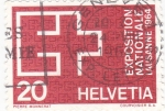 Stamps Switzerland -  EXPOSICIÓN NACIONAL LAUSANNE