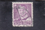 Stamps Denmark -  REY FREDERICK IX