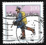 Stamps Germany -  Dia del sello - Bartolome Murillo
