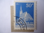 Sellos de Europa - Rumania -  Iglesia de San Miguel - Ciudad de Dej (Cluj-Rumania)