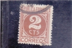 Stamps Spain -  CIFRA (34)