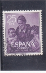 Sellos de Europa - Espaa -  III CENT.S.VICENTE DE PAUL (35)