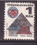 Stamps Czechoslovakia -  Edificio