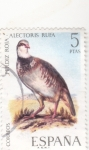 Stamps Spain -  PERDIZ ROJA (35)